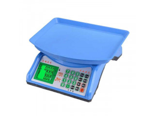 Table top counting weighing scales