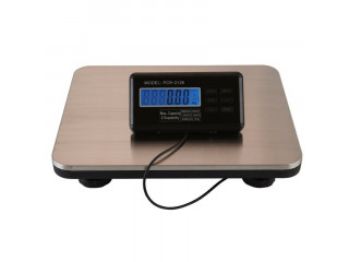 Glass surface digital electronic kitchen scale with LCD display