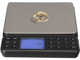 Notebook style Digital High precision stainless steel portable scales