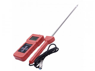 Easy reading LCD Moisture Tester Temperature Meter Detector