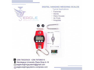 Hook scales for weighing fish in Mukono