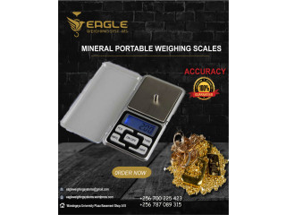 High-precision electronic carat scale for minerals