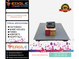 Industry platform floor weighing scales