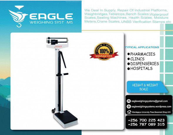 digital-height-and-weight-hospital-health-scale-hydration-monitor-scale-kampala-big-0