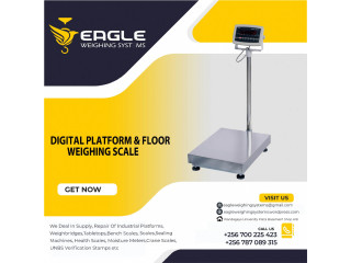 Industrial strong low profile platform scale