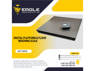 Steel Industries heavy duty floor scale