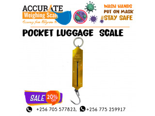 Portable pocket analog dial spring scales