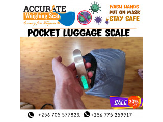 Fast and easy to use digital portable luggage weight scales