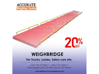 Electronic Weighbridge for weighing vans and containers