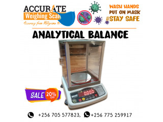 Precision analytical balance with a readability ranging from 0.01mg