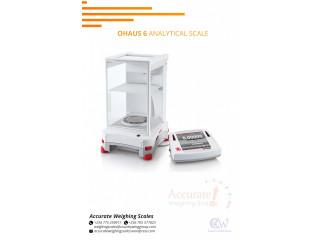 High precision analytical balance of up to 0.001g