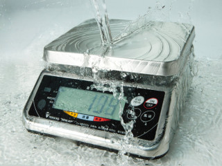 Durable and water-resistant wash down weighing scale