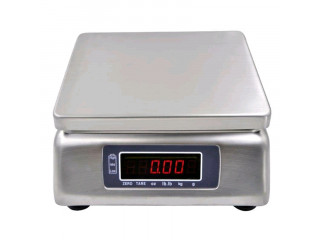 IP68 bench scale 15 kg x 5g with stainless steel housing