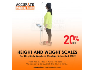 Digital Height And Weight Weighing Scale Commercial For Clinic