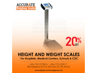 Good quality hospital 160KG mechanical height and weight scale