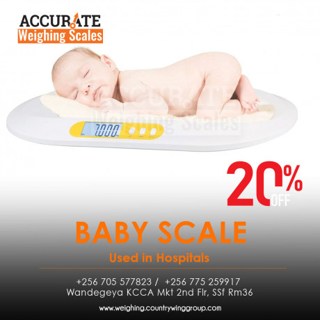 essential-newborn-baby-weighing-scales-with-hold-function-at-accurate-wandegeya-big-0