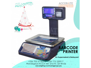 Digital barcode printer Weighing Scale for Supermarket