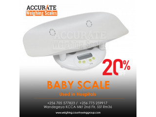 Accurate mechanical baby weighing scales at supplier shop Kampala