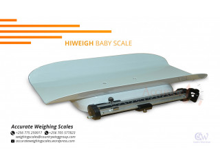 Newborn baby weighing scales with hold function scales