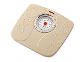 Mechanical bathroom weighing scales