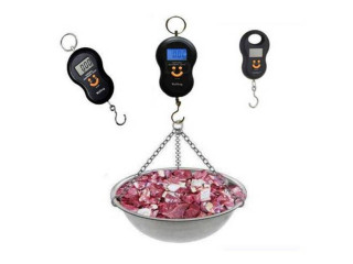 Digital handheld Hook Hanging Scale 50kg luggage scale