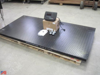 Robust digital industrial floor platform sizes for more than 4 bags