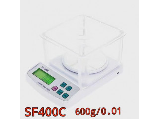 High precision analytical balance with auto internal calibration