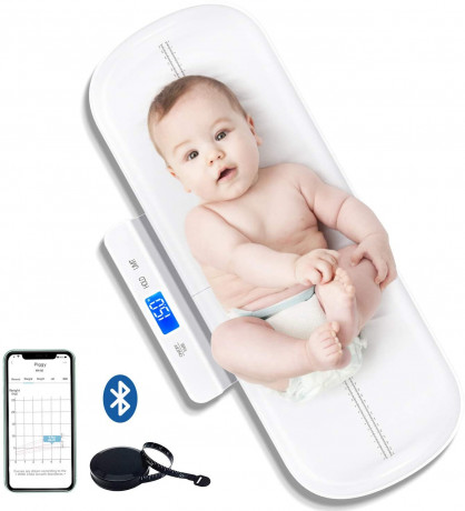 infant-and-pet-digital-weighing-20kg-baby-scale-with-tray-big-0